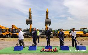 Inicio de las obras de ampliación en el Aeropuerto Internacional Punta Huete en Nicaragua