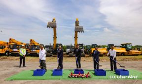 Inicio de las obras de ampliación en el Aeropuerto Internacional Punta Huete en Nicaragua