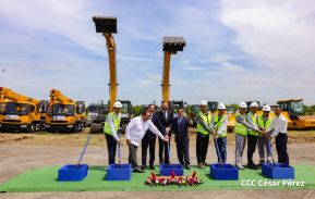 Inicio de las obras de ampliación en el Aeropuerto Internacional Punta Huete en Nicaragua