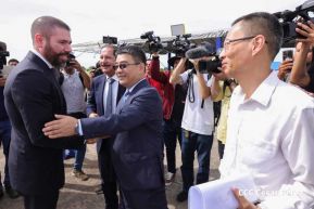 Inicio de las obras de ampliación en el Aeropuerto Internacional Punta Huete en Nicaragua