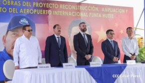 Inicio de las obras de ampliación en el Aeropuerto Internacional Punta Huete en Nicaragua