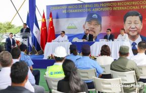 Inicio de las obras de ampliación en el Aeropuerto Internacional Punta Huete en Nicaragua