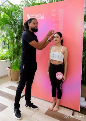 Casting de modelos para la décimo tercera edición de Nicaragua Diseña