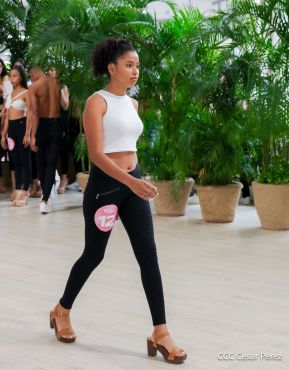 Casting de modelos para la décimo tercera edición de Nicaragua Diseña