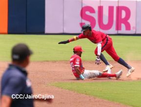Séptimo juego de la semifinal del Campeonato Germán Pomares entre Los Dantos y Toros de Chontales
