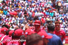 Séptimo juego de la semifinal del Campeonato Germán Pomares entre Los Dantos y Toros de Chontales