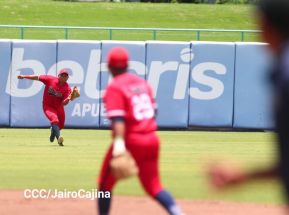 Séptimo juego de la semifinal del Campeonato Germán Pomares entre Los Dantos y Toros de Chontales