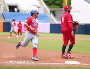 Séptimo juego de la semifinal del Campeonato Germán Pomares entre Los Dantos y Toros de Chontales