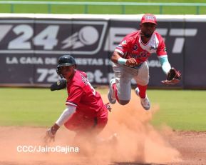 Séptimo juego de la semifinal del Campeonato Germán Pomares entre Los Dantos y Toros de Chontales