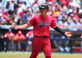 Séptimo juego de la semifinal del Campeonato Germán Pomares entre Los Dantos y Toros de Chontales