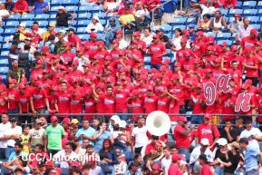 Séptimo juego de la semifinal del Campeonato Germán Pomares entre Los Dantos y Toros de Chontales