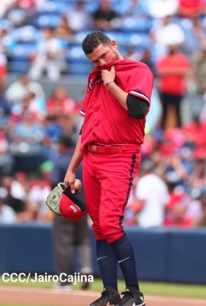 Séptimo juego de la semifinal del Campeonato Germán Pomares entre Los Dantos y Toros de Chontales