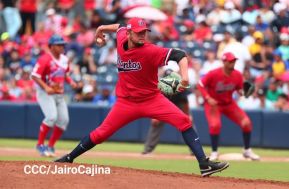 Séptimo juego de la semifinal del Campeonato Germán Pomares entre Los Dantos y Toros de Chontales
