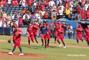 Séptimo juego de la semifinal del Campeonato Germán Pomares entre Los Dantos y Toros de Chontales