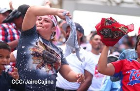 Séptimo juego de la semifinal del Campeonato Germán Pomares entre Los Dantos y Toros de Chontales
