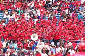Séptimo juego de la semifinal del Campeonato Germán Pomares entre Los Dantos y Toros de Chontales