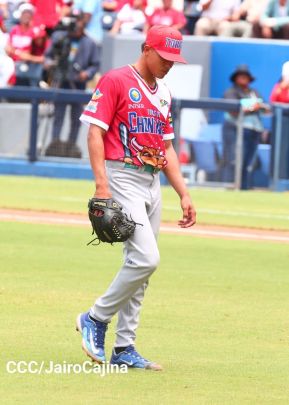 Séptimo juego de la semifinal del Campeonato Germán Pomares entre Los Dantos y Toros de Chontales