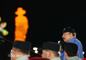 Acto en conmemoración del 45 aniversario de fundación del Ejército de Nicaragua