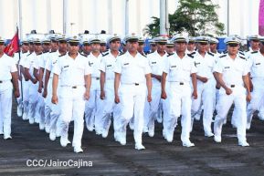 Acto en conmemoración del 45 aniversario de fundación del Ejército de Nicaragua