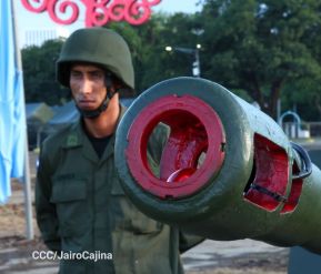 Acto en conmemoración del 45 aniversario de fundación del Ejército de Nicaragua