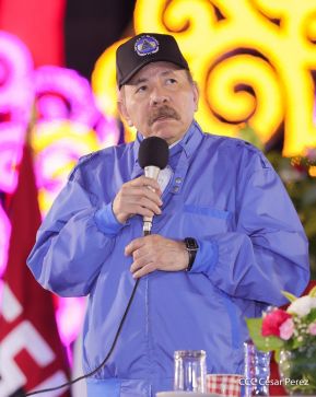 Acto en conmemoración del 45 aniversario de fundación del Ejército de Nicaragua