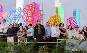 Acto en conmemoración del 45 aniversario de fundación del Ejército de Nicaragua