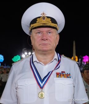 Acto en conmemoración del 45 aniversario de fundación del Ejército de Nicaragua