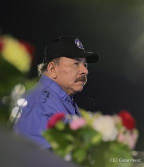 Acto en conmemoración del 45 aniversario de fundación del Ejército de Nicaragua