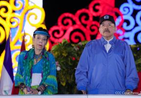 Acto en conmemoración del 45 aniversario de fundación del Ejército de Nicaragua