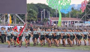 Acto en conmemoración del 45 aniversario de fundación del Ejército de Nicaragua