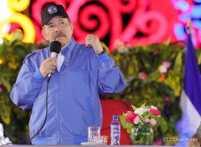 Acto en conmemoración del 45 aniversario de fundación del Ejército de Nicaragua