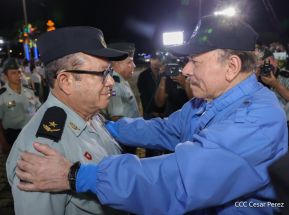 Acto en conmemoración del 45 aniversario de fundación del Ejército de Nicaragua
