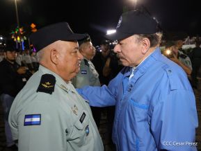 Acto en conmemoración del 45 aniversario de fundación del Ejército de Nicaragua