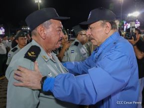 Acto en conmemoración del 45 aniversario de fundación del Ejército de Nicaragua