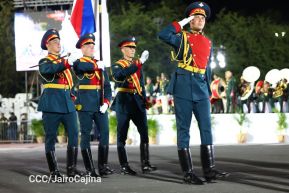 Desfile Pueblo-Ejército en el 45 Aniversario de la Fundación del Ejército de Nicaragua