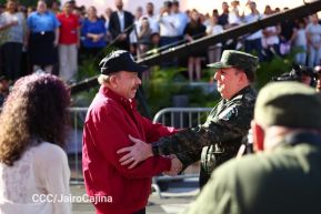 Desfile Pueblo-Ejército en el 45 Aniversario de la Fundación del Ejército de Nicaragua