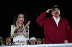 Desfile Pueblo-Ejército en el 45 Aniversario de la Fundación del Ejército de Nicaragua