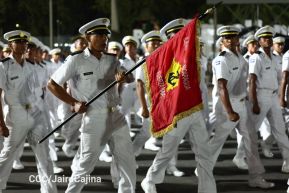 Desfile Pueblo-Ejército en el 45 Aniversario de la Fundación del Ejército de Nicaragua