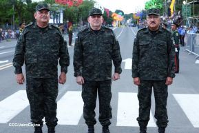 Desfile Pueblo-Ejército en el 45 Aniversario de la Fundación del Ejército de Nicaragua