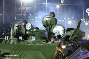 Desfile Pueblo-Ejército en el 45 Aniversario de la Fundación del Ejército de Nicaragua