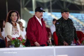 Desfile Pueblo-Ejército en el 45 Aniversario de la Fundación del Ejército de Nicaragua