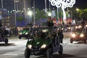 Desfile Pueblo-Ejército en el 45 Aniversario de la Fundación del Ejército de Nicaragua