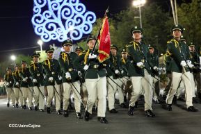 Desfile Pueblo-Ejército en el 45 Aniversario de la Fundación del Ejército de Nicaragua