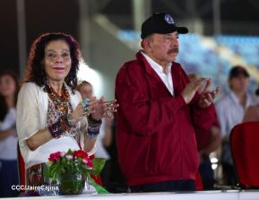 Desfile Pueblo-Ejército en el 45 Aniversario de la Fundación del Ejército de Nicaragua