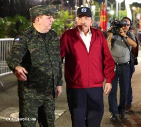 Desfile Pueblo-Ejército en el 45 Aniversario de la Fundación del Ejército de Nicaragua