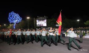 Desfile Pueblo-Ejército en el 45 Aniversario de la Fundación del Ejército de Nicaragua