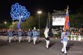 Desfile Pueblo-Ejército en el 45 Aniversario de la Fundación del Ejército de Nicaragua