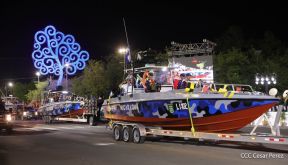 Desfile Pueblo-Ejército en el 45 Aniversario de la Fundación del Ejército de Nicaragua