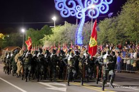 Desfile Pueblo-Ejército en el 45 Aniversario de la Fundación del Ejército de Nicaragua