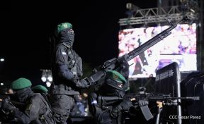 Desfile Pueblo-Ejército en el 45 Aniversario de la Fundación del Ejército de Nicaragua